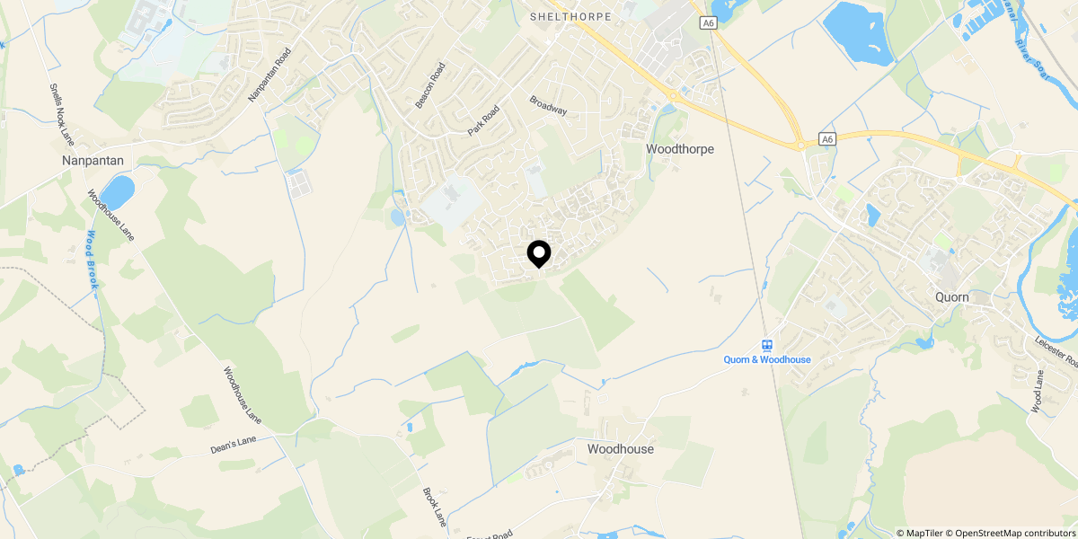 Approximate location of Park Grange Farm, Off Newstead Way, Loughborough, LE11 2FN